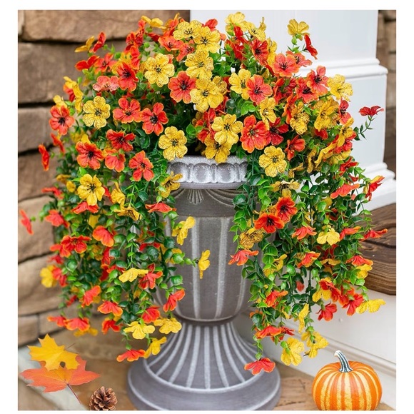 2 Pc Faux Floral Arrangement - Picture 4 of 10